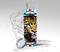 Tumbler: Stained Glass Leopard, Sublimated 20 oz Skinny Tumbler product 2
